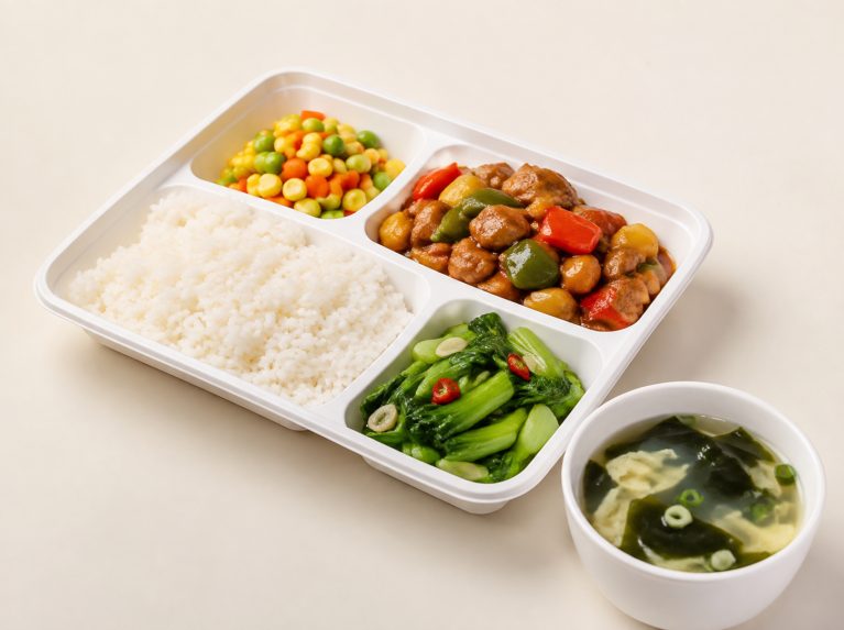 福安企业盒饭与商务用餐配送
